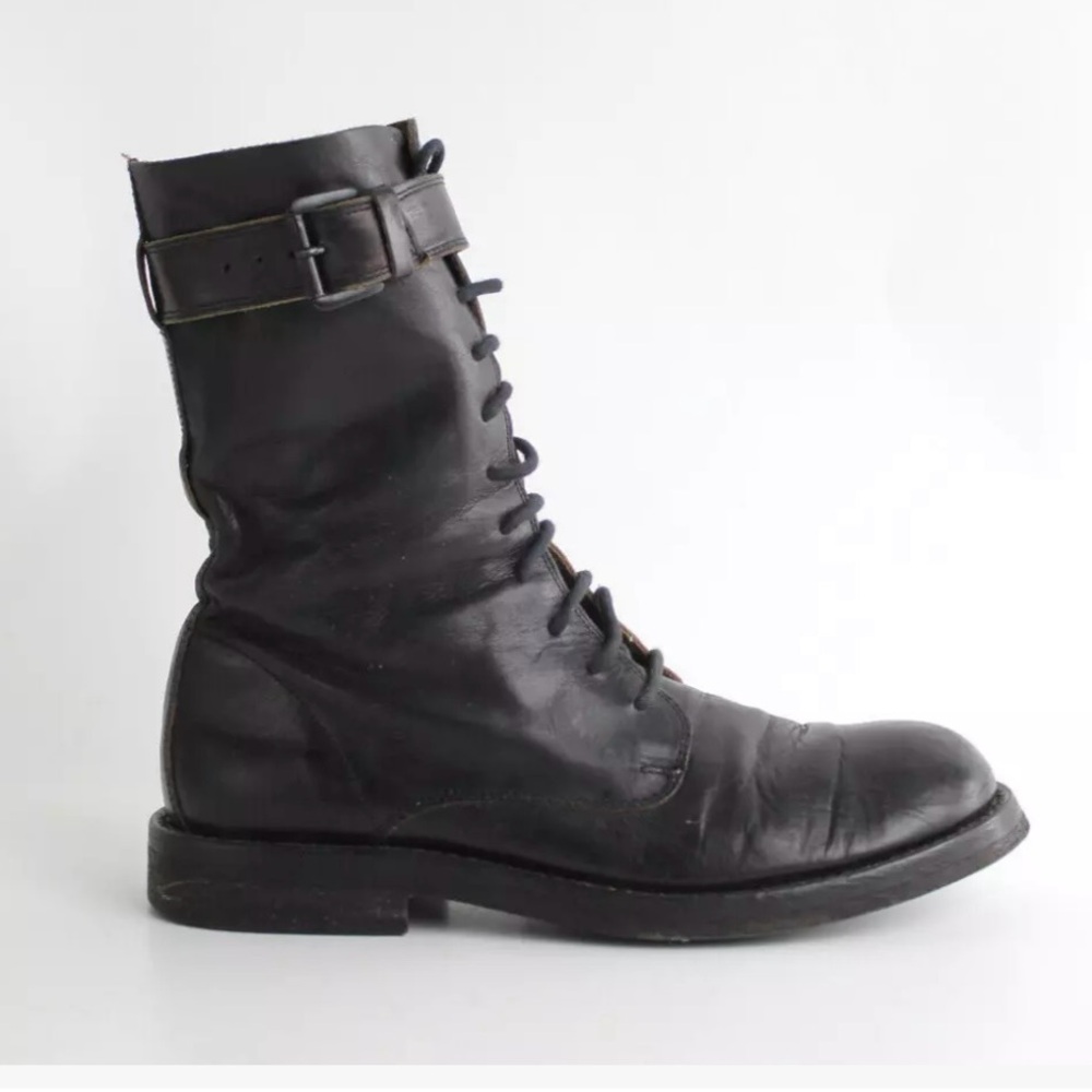 Ann Demeulemeester combat boots